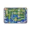 Retro Game Map Desk Mat — Vintage Overworld Map Mouse Pad for Gamers