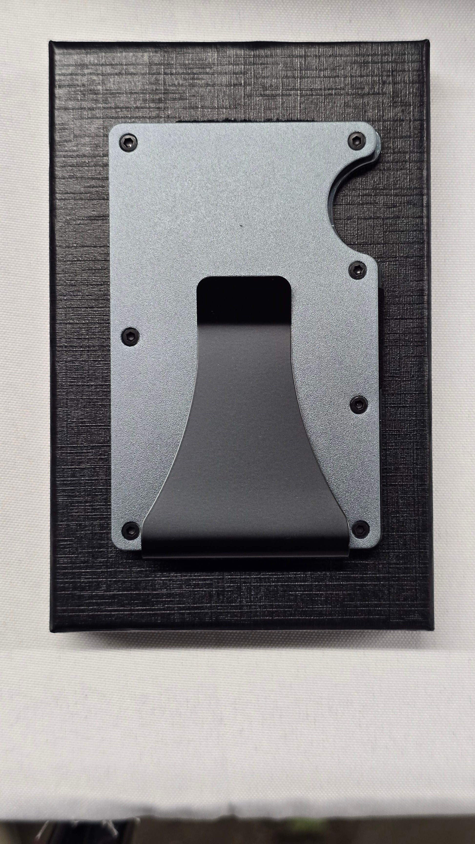 Metal Wallet with Money Clip – Design #009 Inspired