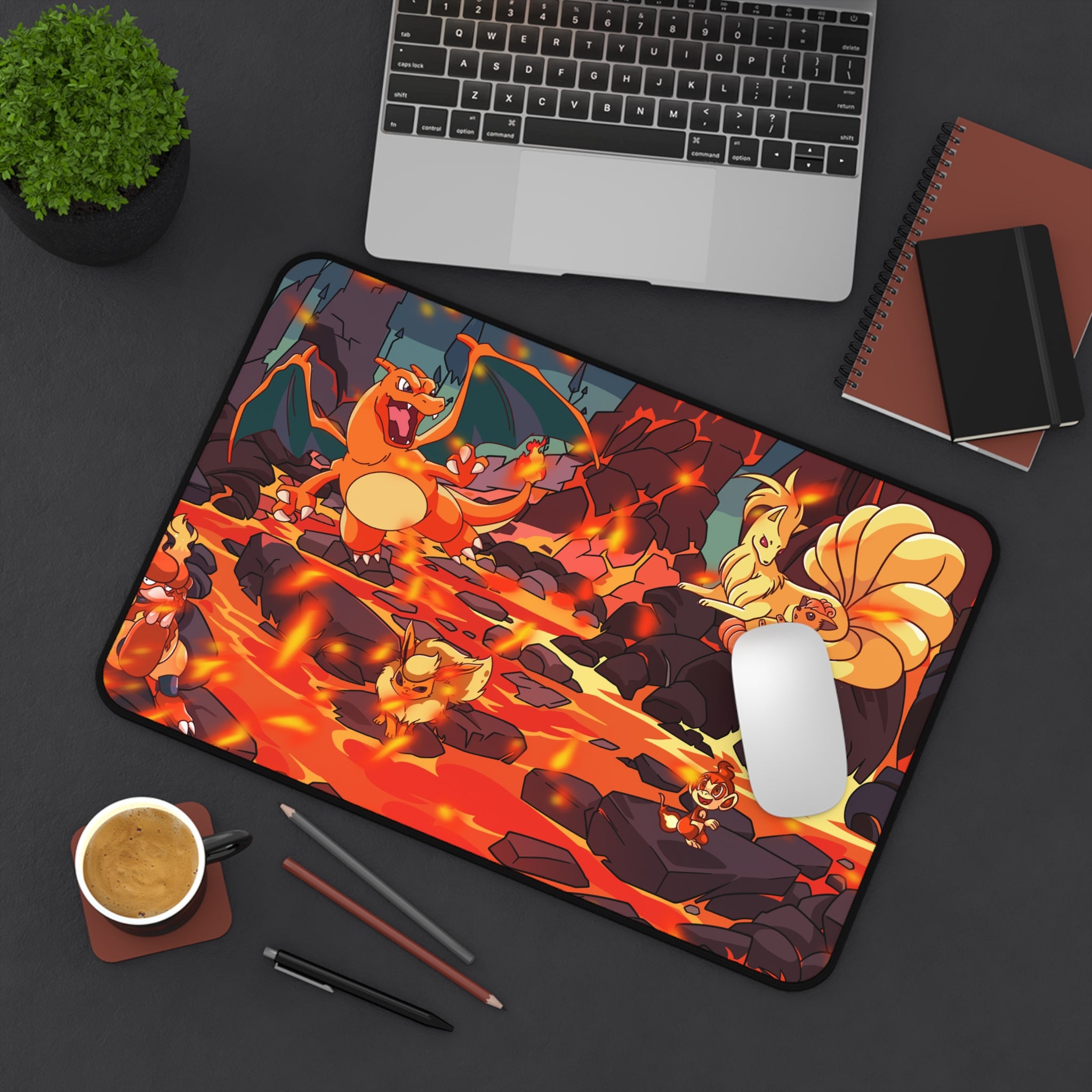 Lava Pocket Monsters Mousepad