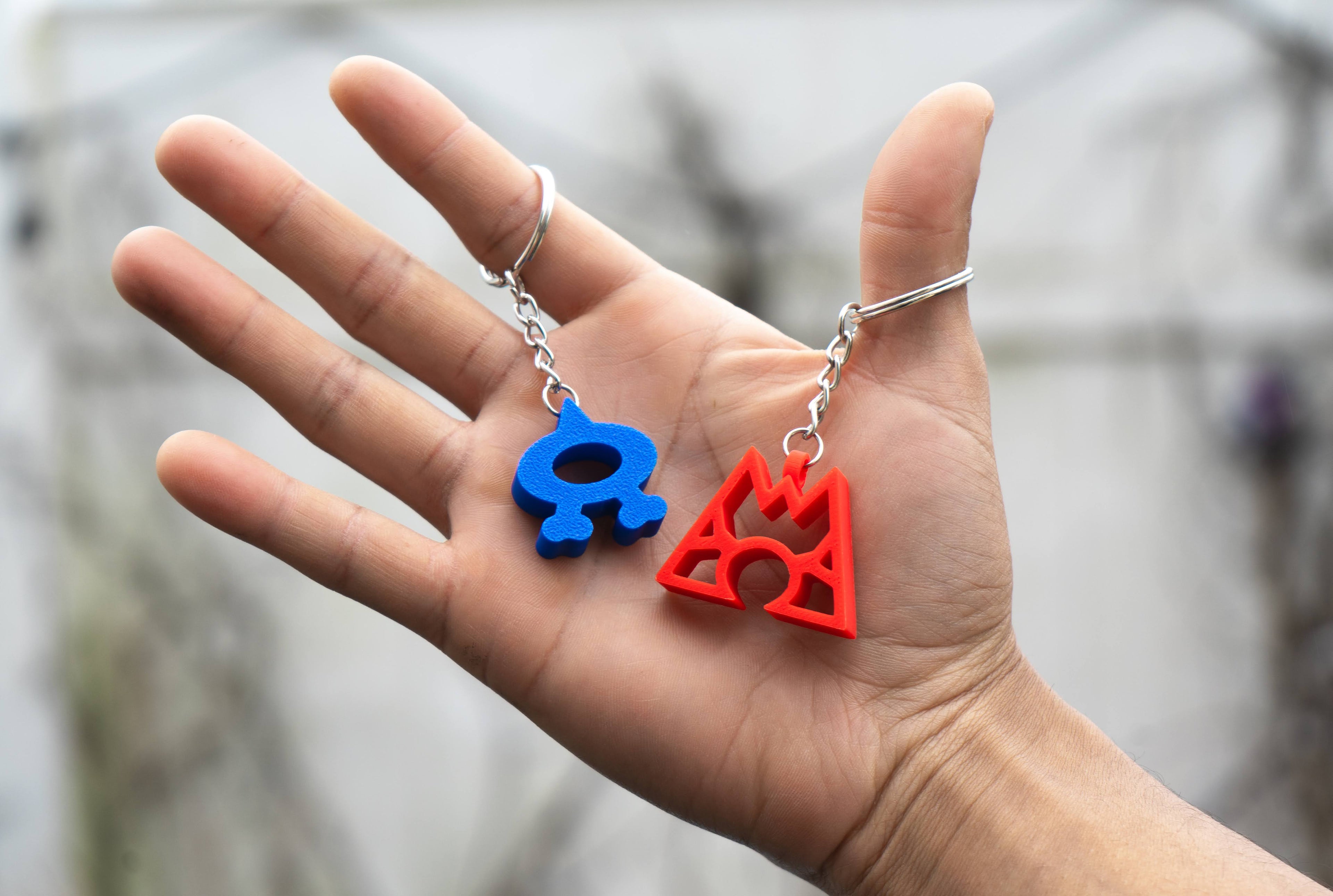 Team Magma & Team Aqua Keychains – Pokémon Villain Duo Collectibles!