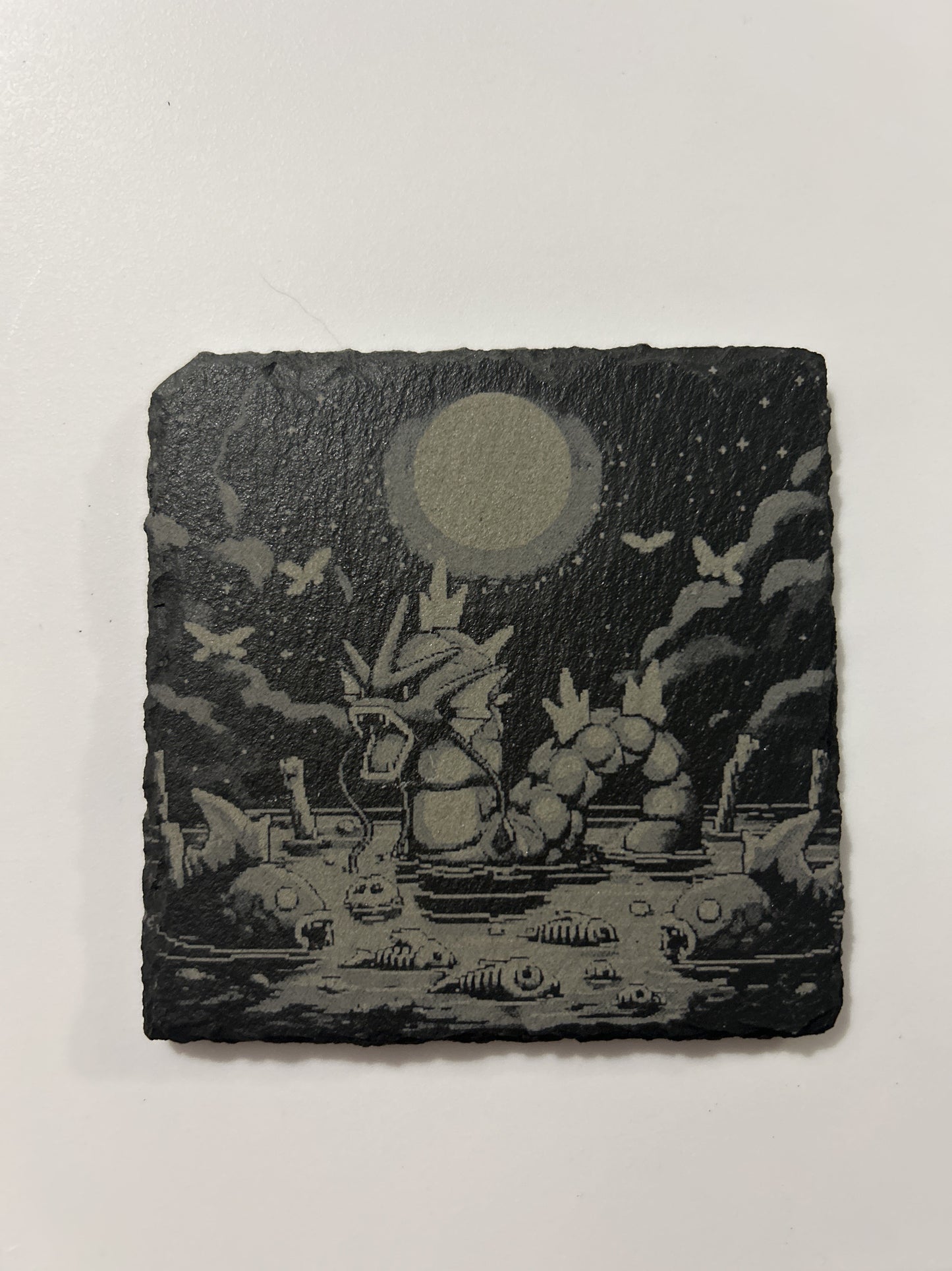 PIXEL ART SLATE COASTERS