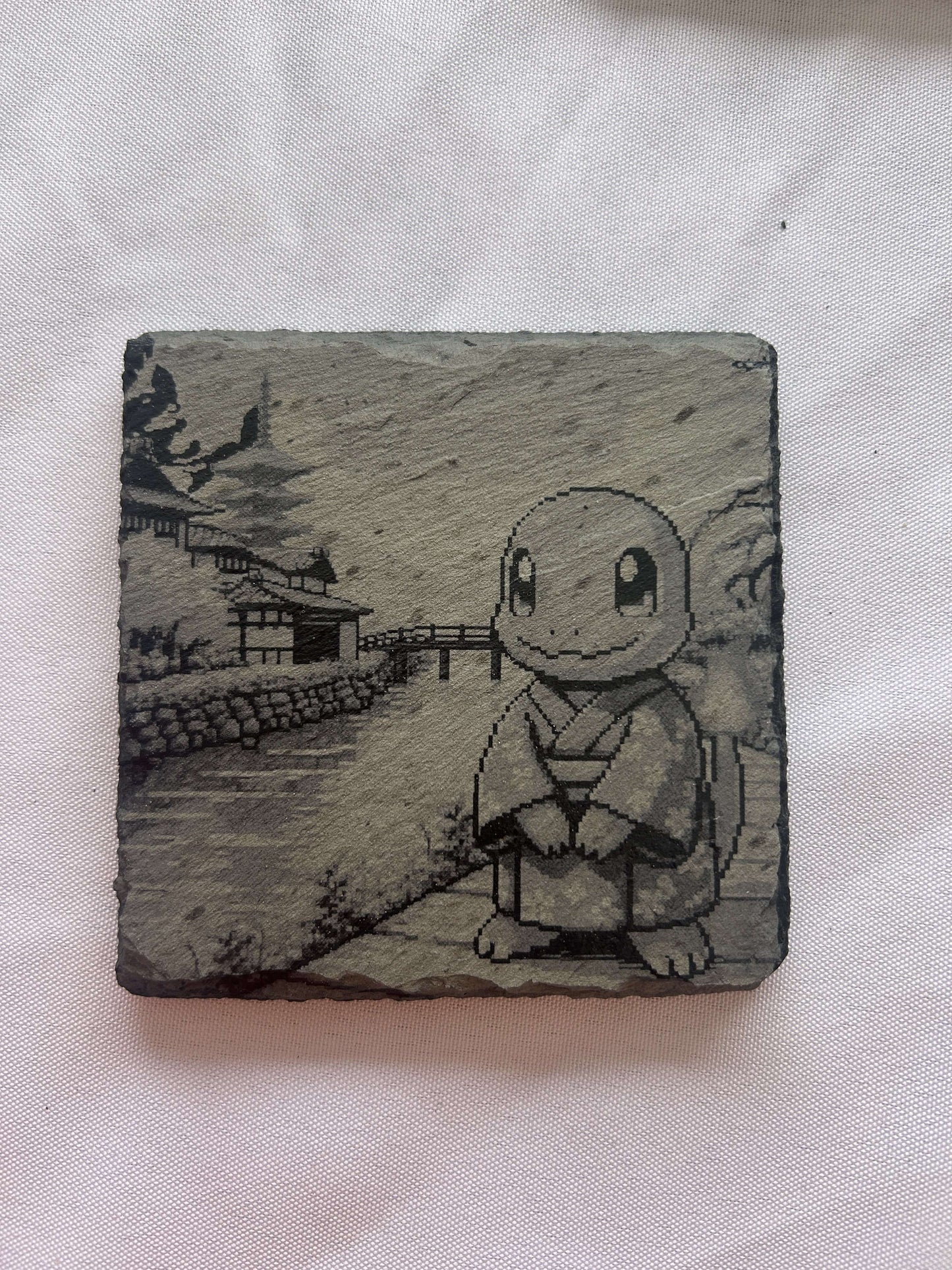 PIXEL ART SLATE COASTERS