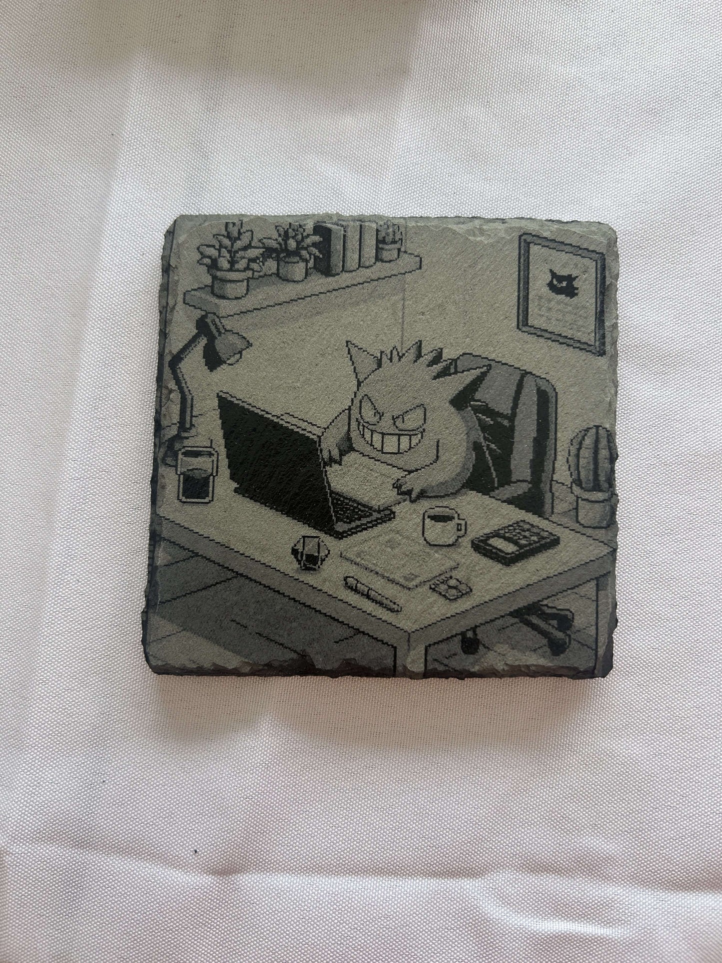 PIXEL ART SLATE COASTERS