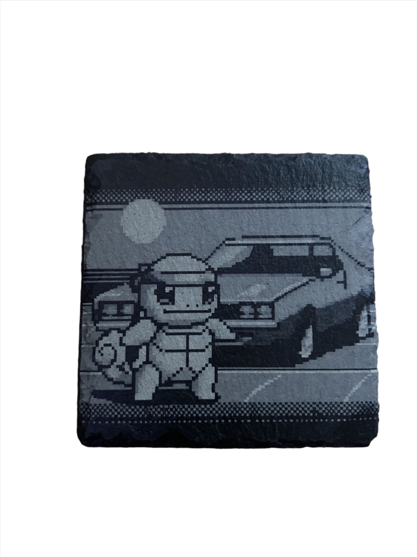 PIXEL ART SLATE COASTERS